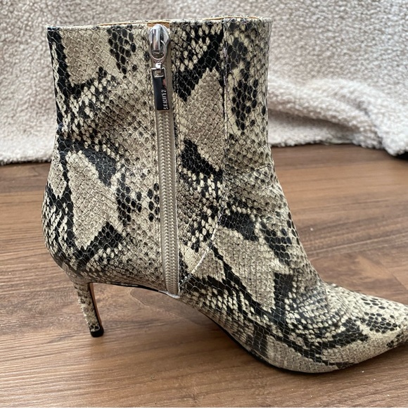 Schutz Snakeskin Booties - Picture 7 of 8
